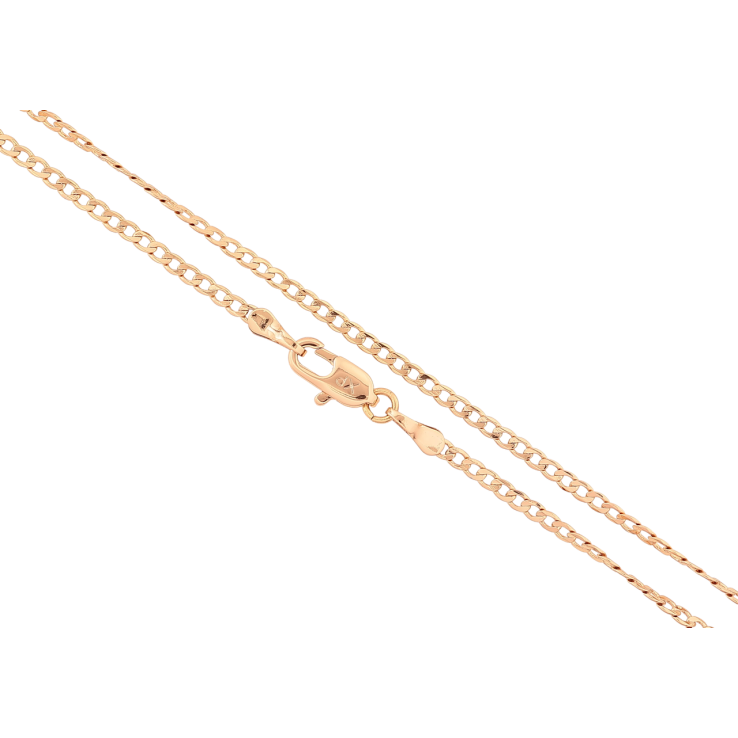 Цепочка Xuping Позолота 18K Плетение Панцирное перекрученное длинна 44см х 2мм фото №18 Цепочка Xuping Позолота 18K Плетение Панцирное перекрученное длинна 44см х 2мм фото №18