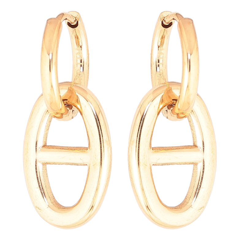 Серьги Xuping Позолота 18K подвески на колечках Декоративные подвески 2 в 1 фото №4 Серьги Xuping Позолота 18K подвески на колечках Декоративные подвески 2 в 1 фото №4