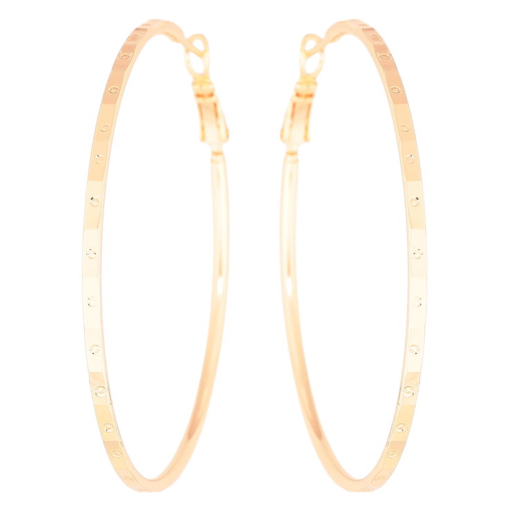 Серьги Xuping M&L Цвет 18K кольца (конго) Декоративный узор ø 5.5см фото №20 Серьги Xuping M&L Цвет 18K кольца (конго) Декоративный узор ø 5.5см фото №20