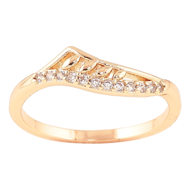 Каблучка Xuping M&L Колір 18К «Візерунок з кристалами» фото №25 Каблучка Xuping M&L Колір 18К «Візерунок з кристалами» фото №25