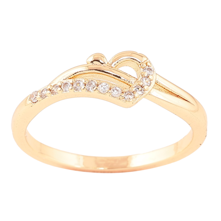 Каблучка Xuping M&L Колір 18К «Візерунок з кристалами» фото №11