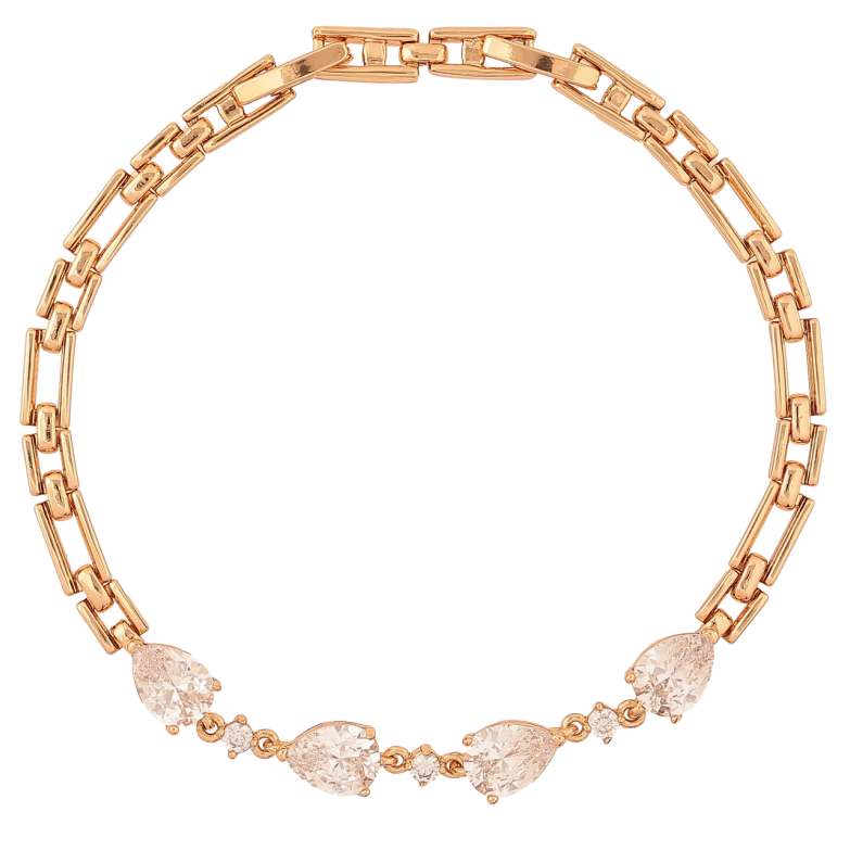 Браслет Xuping Позолота 18K Вставка с кристаллами размер с доп.замком 17.5,19.5см х 4мм фото №2 Браслет Xuping Позолота 18K Вставка с кристаллами размер с доп.замком 17.5,19.5см х 4мм фото №2