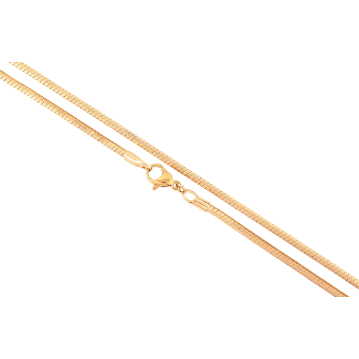 Ланцюжок Xuping Позолота 18K «Плетіння Ювелірний шнур гранований» довжина 45см х 2мм фото №19 Ланцюжок Xuping Позолота 18K «Плетіння Ювелірний шнур гранований» довжина 45см х 2мм фото №19