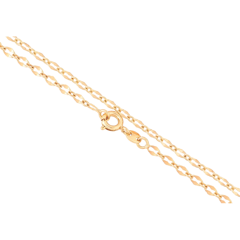 Ланцюжок Xuping Позолота 18K «Плетіння Фантазійне» довжина 45см х 2.5мм фото №1 Ланцюжок Xuping Позолота 18K «Плетіння Фантазійне» довжина 45см х 2.5мм фото №1