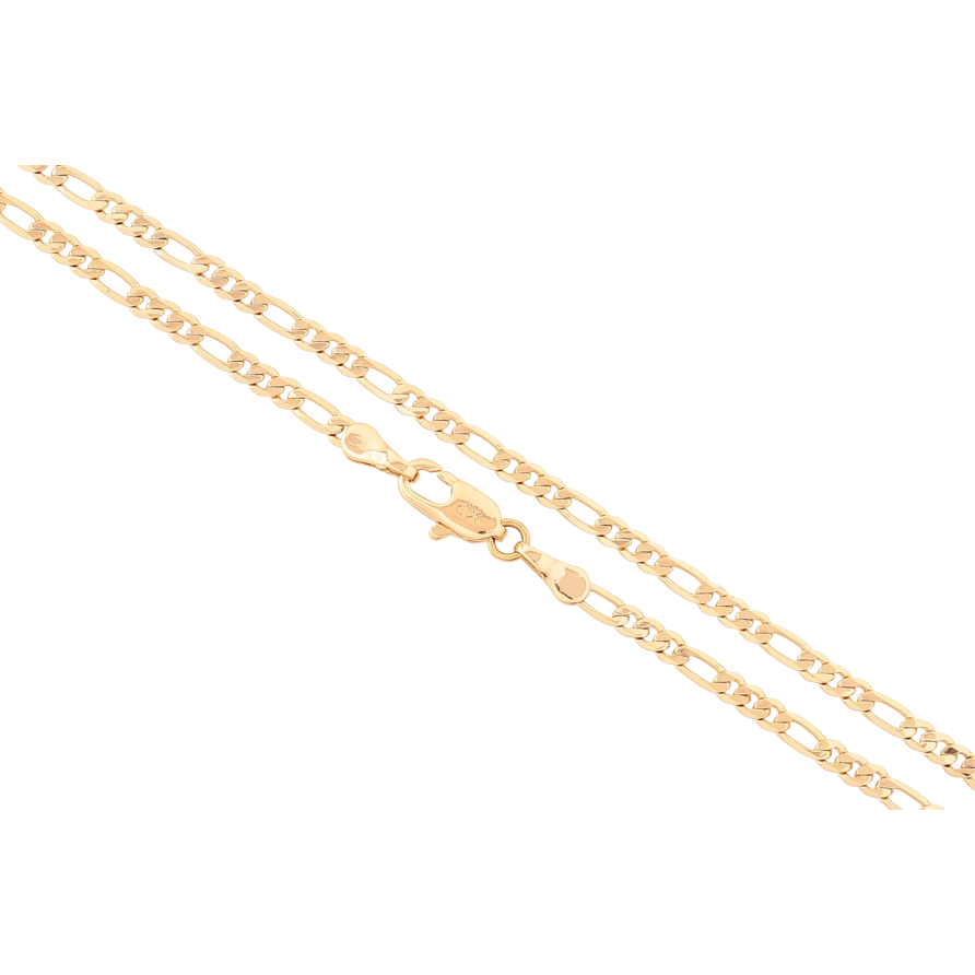 Цепочка Xuping Позолота 18K Плетение Фигаро длинна 44см х 2мм фото №1