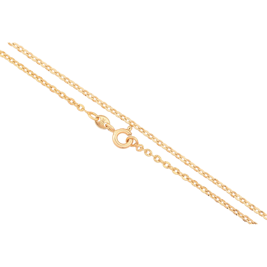 Цепочка Xuping Позолота 18K Плетение Якорное длинна 45см х 2мм фото №1