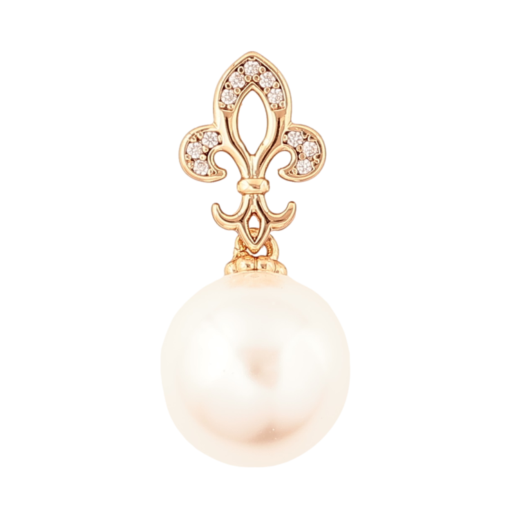 Кулон Xuping Позолота 18K Жемчужина, ø 12мм для цепочки до 2мм фото №12