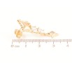 Серьги Xuping Позолота 18K пусеты Декоративные подвески с кристаллами фото №2