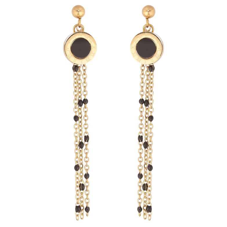 Сережки Xuping TTM Stainless Steel колір 14К пусети «Декоративні підвіски» фото №1