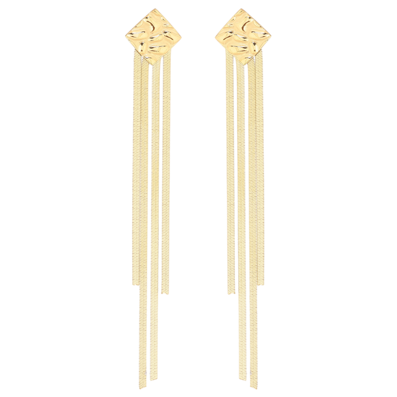 Серьги Xuping TTM Stainless Steel цвет 14К пусеты Декоративные подвески фото №1 Серьги Xuping TTM Stainless Steel цвет 14К пусеты Декоративные подвески фото №1