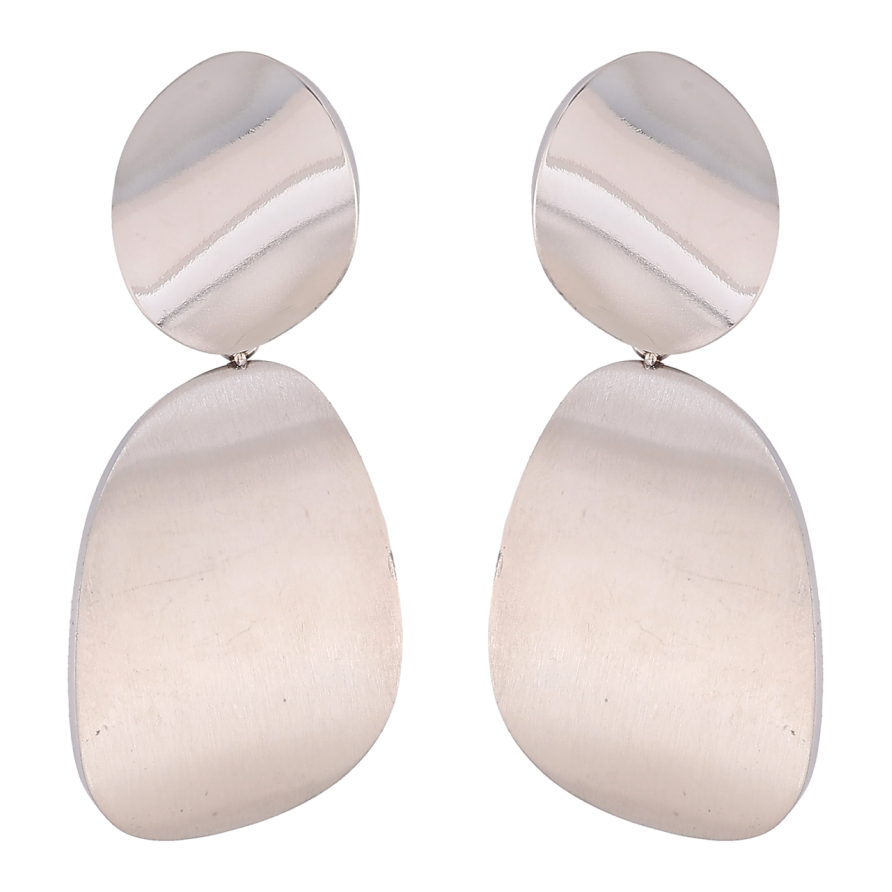 Серьги Xuping TTM Stainless Steel цвет Родий пусеты Декоративные подвески фото №1