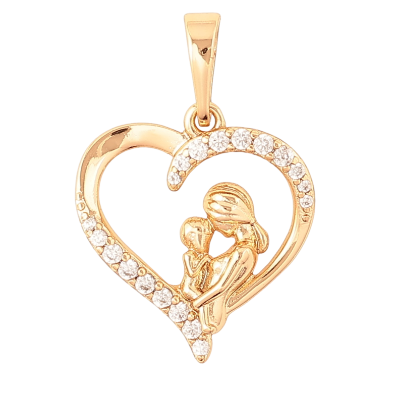 Кулон Xuping Позолота 18K «Любов матері» для ланцюжка до 6мм фото №1