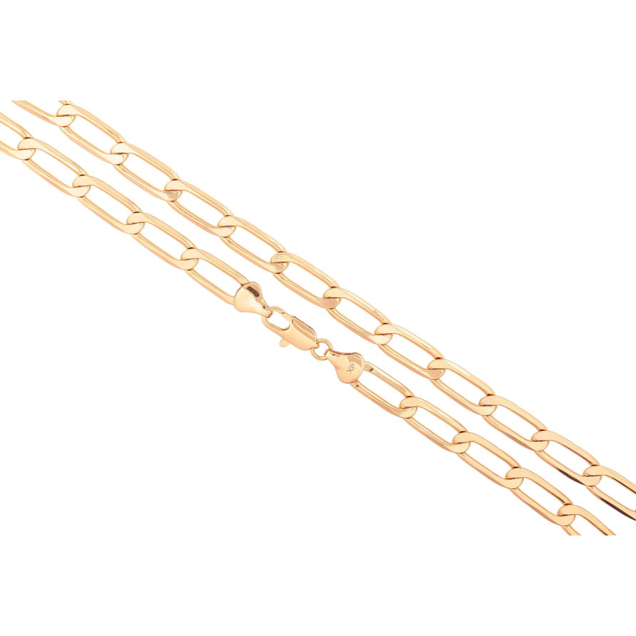Ланцюжок Xuping Позолота 18K «Плетіння Панцирне» довжина 49см х 7мм фото №1 Ланцюжок Xuping Позолота 18K «Плетіння Панцирне» довжина 49см х 7мм фото №1