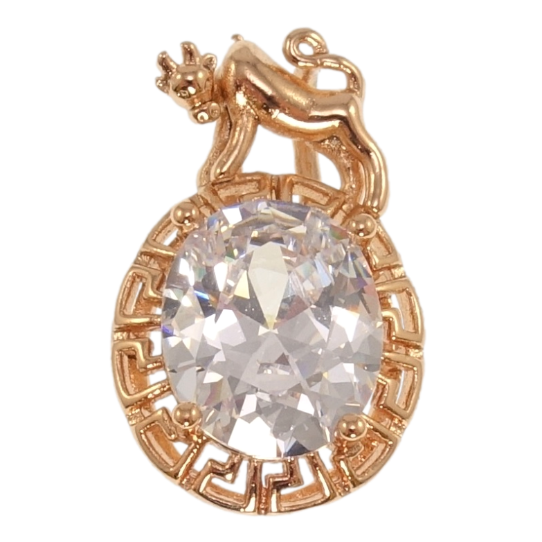 Кулон Xuping Позолота РО Знак Зодиака Телец для цепочки до 3мм фото №1