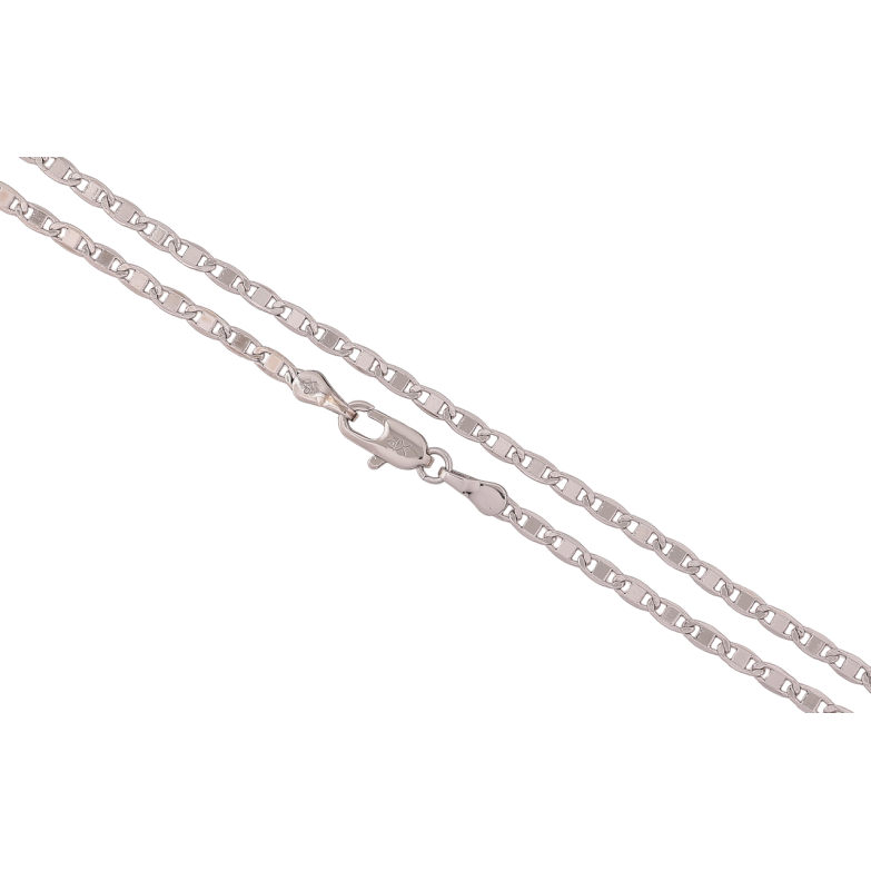 Ланцюжок Xuping Родій «Плетіння Морський ланцюг» довжина 45см х 2.5мм фото №1 Ланцюжок Xuping Родій «Плетіння Морський ланцюг» довжина 45см х 2.5мм фото №1