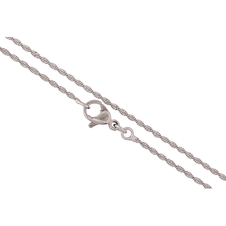 Ланцюжок Xuping Родій «Плетіння Супердиск» довжина 50см х 1.5мм фото №25 Ланцюжок Xuping Родій «Плетіння Супердиск» довжина 50см х 1.5мм фото №25