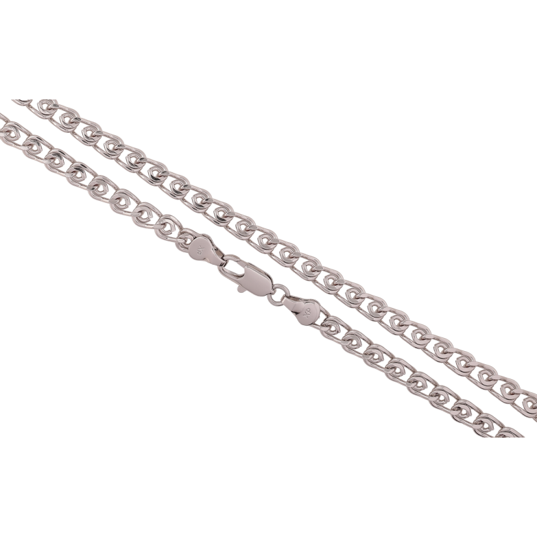 Цепочка Xuping Родий Плетение Лав длина 50см х 5.5мм фото №1 Цепочка Xuping Родий Плетение Лав длина 50см х 5.5мм фото №1