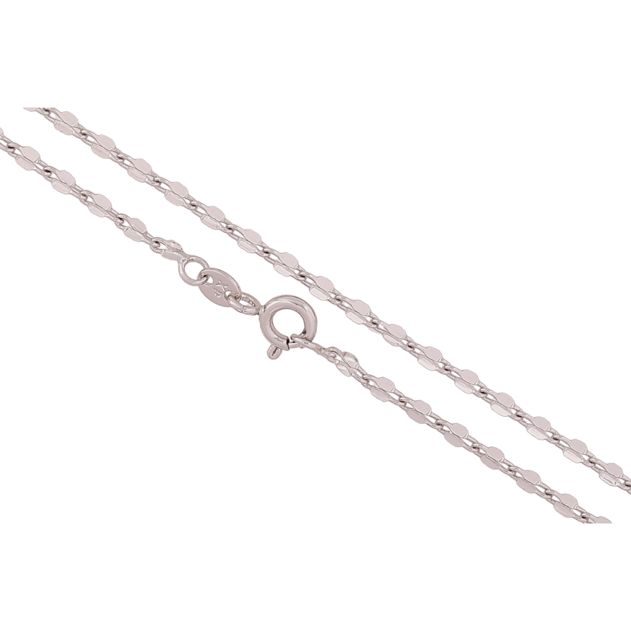 Цепочка Xuping Родий Плетение Фантазийное длина 50см х 2мм фото №1