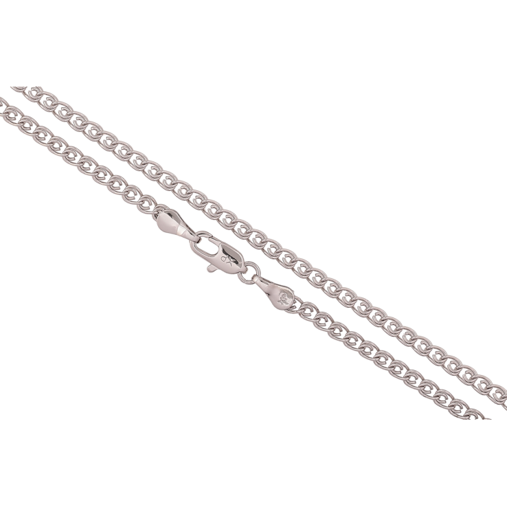 Цепочка Xuping Родий Плетение Лав длина 45см х 3мм фото №19 Цепочка Xuping Родий Плетение Лав длина 45см х 3мм фото №19