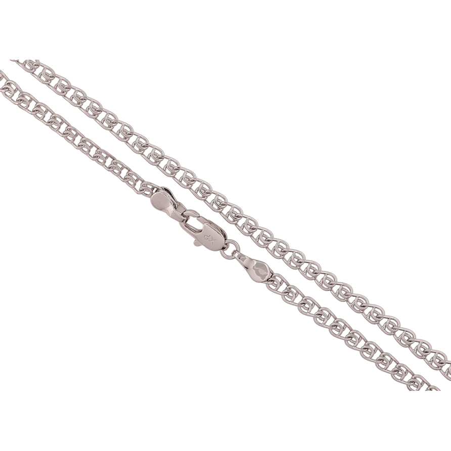 Цепочка Xuping Родий Плетение Лав длина 44см х3.5мм фото №1