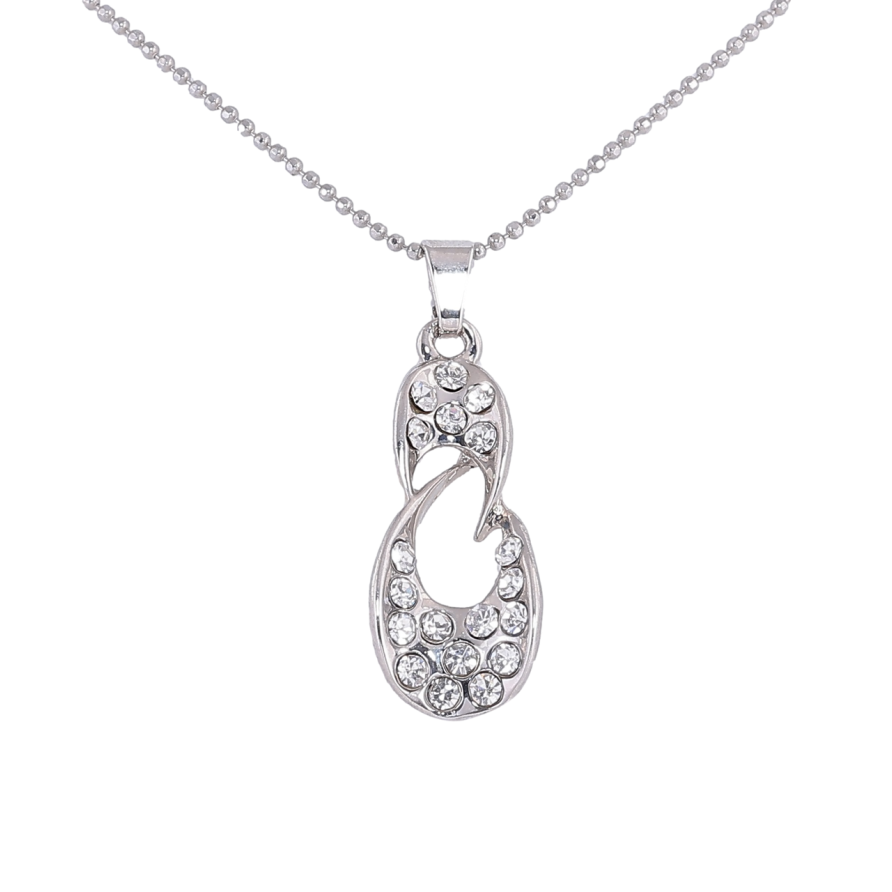 Подвеска на цепочке Подвеска со стразами длина 39-43см х 1мм фото №1 Подвеска на цепочке Подвеска со стразами длина 39-43см х 1мм фото №1