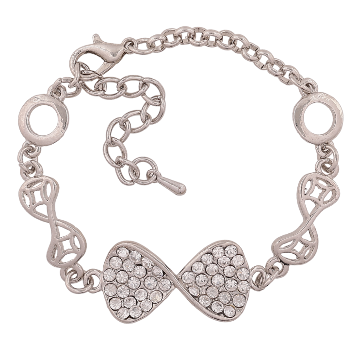 Браслет Узор с бантом длина с доп.цепочкой 15.5-19.5см х 7-14мм фото №14 Браслет Узор с бантом длина с доп.цепочкой 15.5-19.5см х 7-14мм фото №14