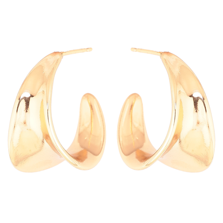 Серьги Xuping Позолота 18K пусеты Декоративные дуги фото №19