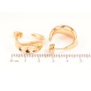 Серьги Xuping Позолота 18K пусеты Декоративные дуги фото №2