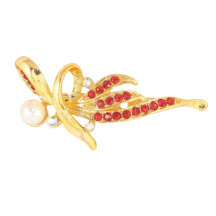 Брошь Композиция с красными стразами фото №18 Брошь Композиция с красными стразами фото №18