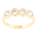Кольцо Xuping Позолота 18K Четыре кристалла фото №1 Кольцо Xuping Позолота 18K Четыре кристалла фото №1