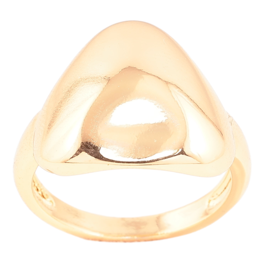 Кольцо Xuping Позолота 18K Декоративный купол фото №1 Кольцо Xuping Позолота 18K Декоративный купол фото №1