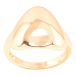 Кольцо Xuping Позолота 18K Декоративный купол фото №1 Кольцо Xuping Позолота 18K Декоративный купол фото №1