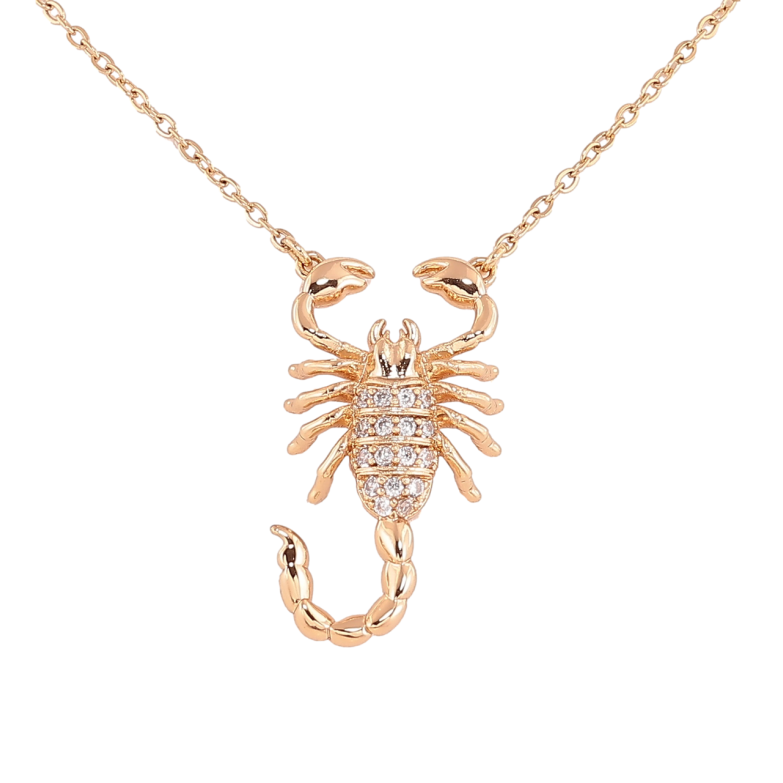 Підвіска на ланцюжку Xuping Позолота 18K «Скорпіон» довжина 41-46см х 2мм фото №1 Підвіска на ланцюжку Xuping Позолота 18K «Скорпіон» довжина 41-46см х 2мм фото №1