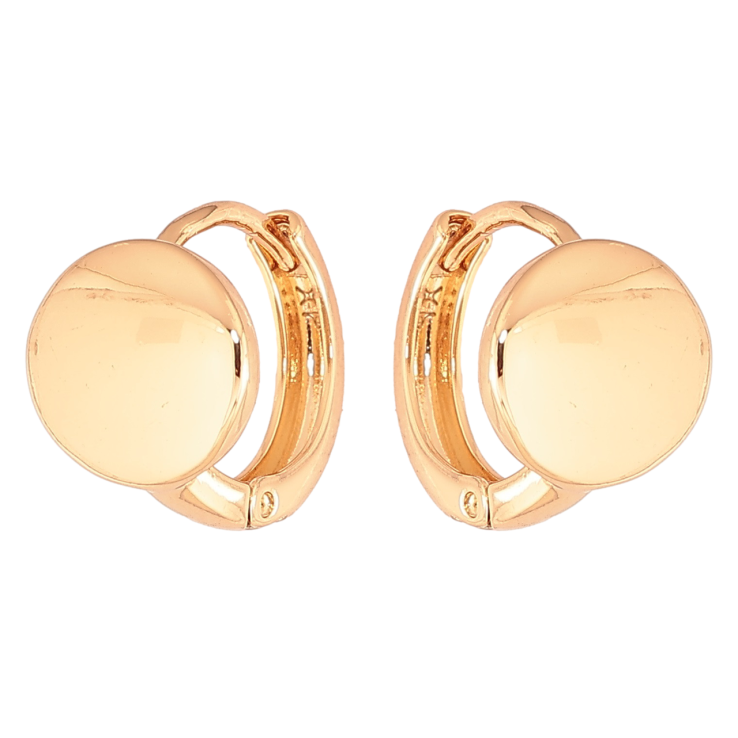 Сережки Xuping Позолота 18K колечка «Кола» фото №3