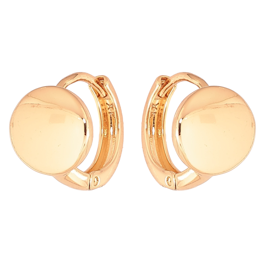 Сережки Xuping Позолота 18K колечка «Кола» фото №1