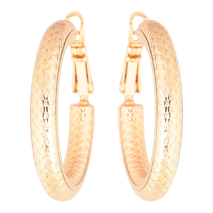 Серьги Xuping Позолота 18K кольца (конго) Декоративный узор ø 3см фото №25 Серьги Xuping Позолота 18K кольца (конго) Декоративный узор ø 3см фото №25