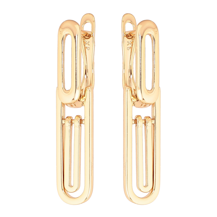 Серьги Xuping Позолота 18K английский замок Декоративные подвески фото №4