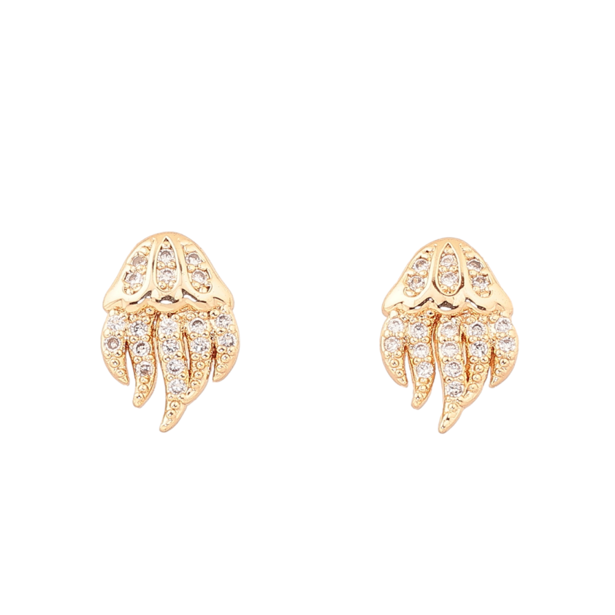 Сережки Xuping M&L Колір 18K пусети «Медузи» фото №1 Сережки Xuping M&L Колір 18K пусети «Медузи» фото №1