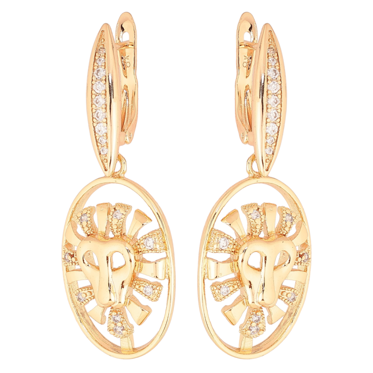 Серьги Xuping M&L Цвет 18K английский замок Декоративные подвески Льви фото №10