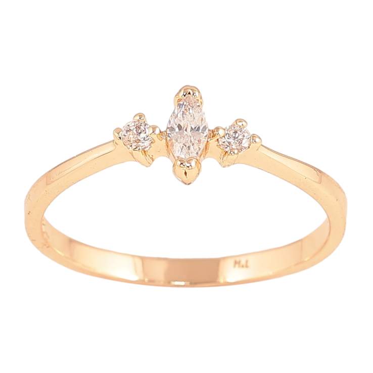 Кольцо Xuping M&L Цвет 18К Три кристалла фото №17 Кольцо Xuping M&L Цвет 18К Три кристалла фото №17