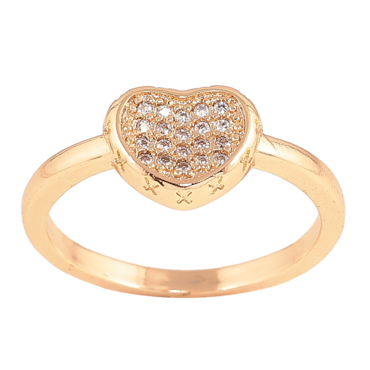 Кольцо Xuping M&L Цвет 18К Сердечко с инкрустацией кристаллами фото №12 Кольцо Xuping M&L Цвет 18К Сердечко с инкрустацией кристаллами фото №12