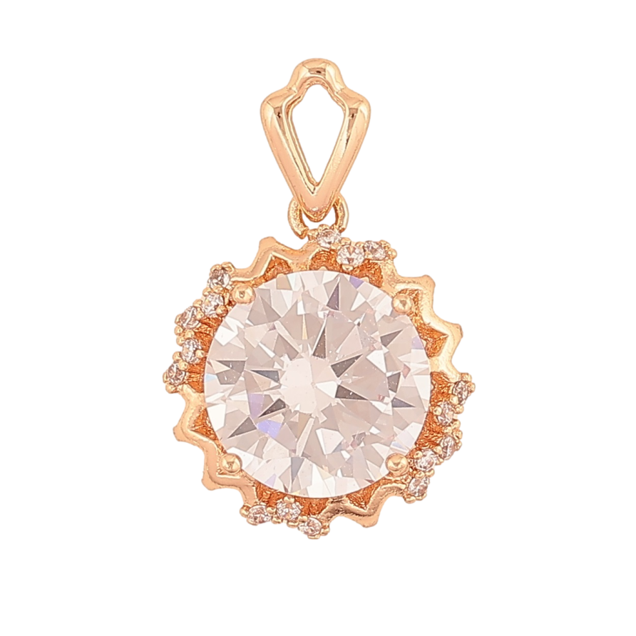 Кулон Xuping M&L Цвет 18К Кристалл в декоративной оправе для цепочки до 4мм фото №1