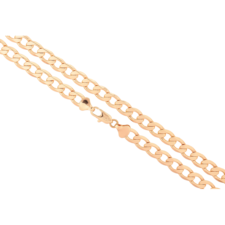 Цепочка Xuping M&L Цвет 18К Плетение Панцирное длина 45см х 7мм фото №6