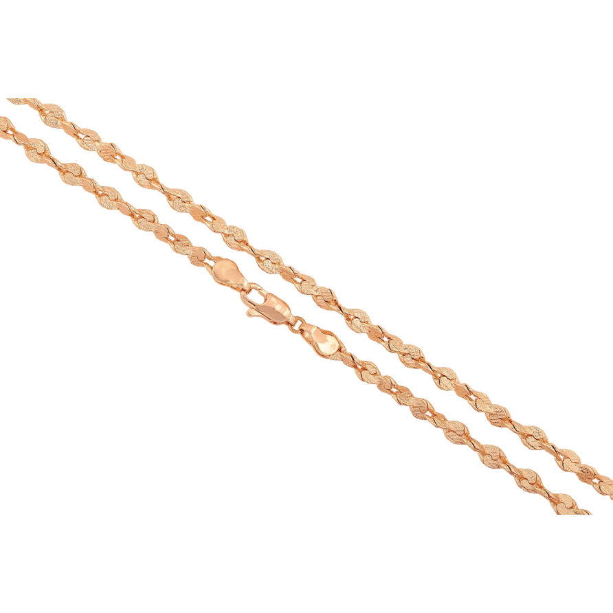 Цепочка Xuping M&L Цвет 18К Плетение Фантазийное длина 50см х 4мм фото №1 Цепочка Xuping M&L Цвет 18К Плетение Фантазийное длина 50см х 4мм фото №1