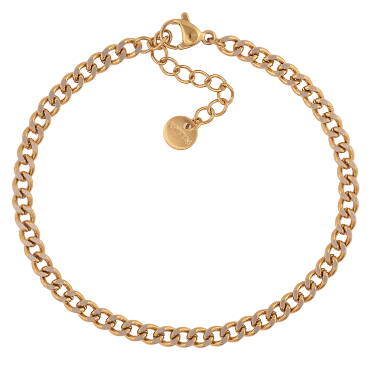 Браслет Xuping ТТМ Stainless Steel цвет 14К Цепочка Панцирная с доп.цеп 17-20см х 4мм фото №15 Браслет Xuping ТТМ Stainless Steel цвет 14К Цепочка Панцирная с доп.цеп 17-20см х 4мм фото №15