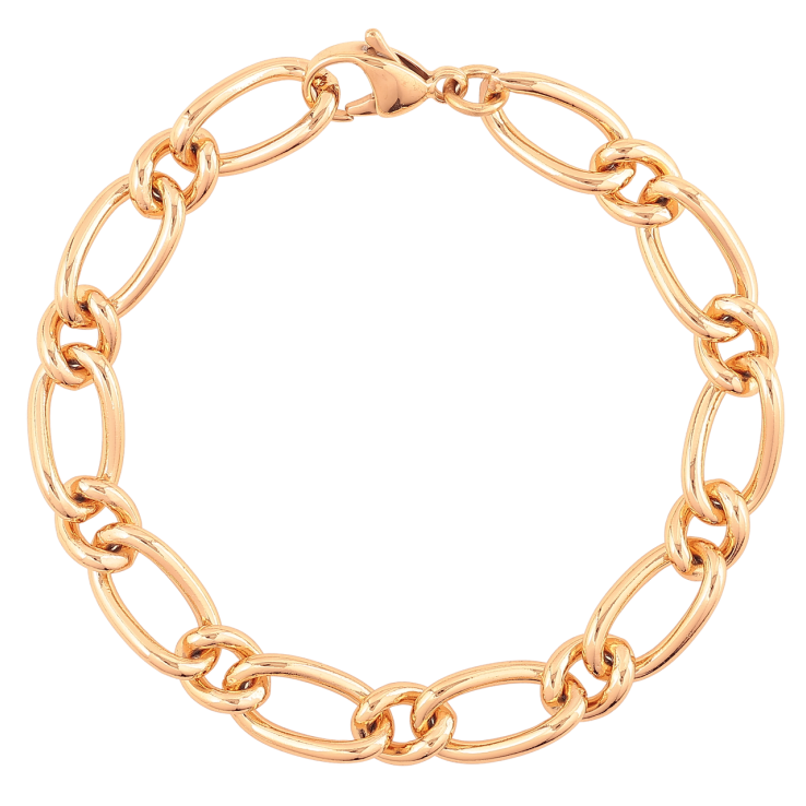 Браслет Xuping Позолота 18K Цепочка плетение Фантазийное размер 19см х 7-9мм фото №10