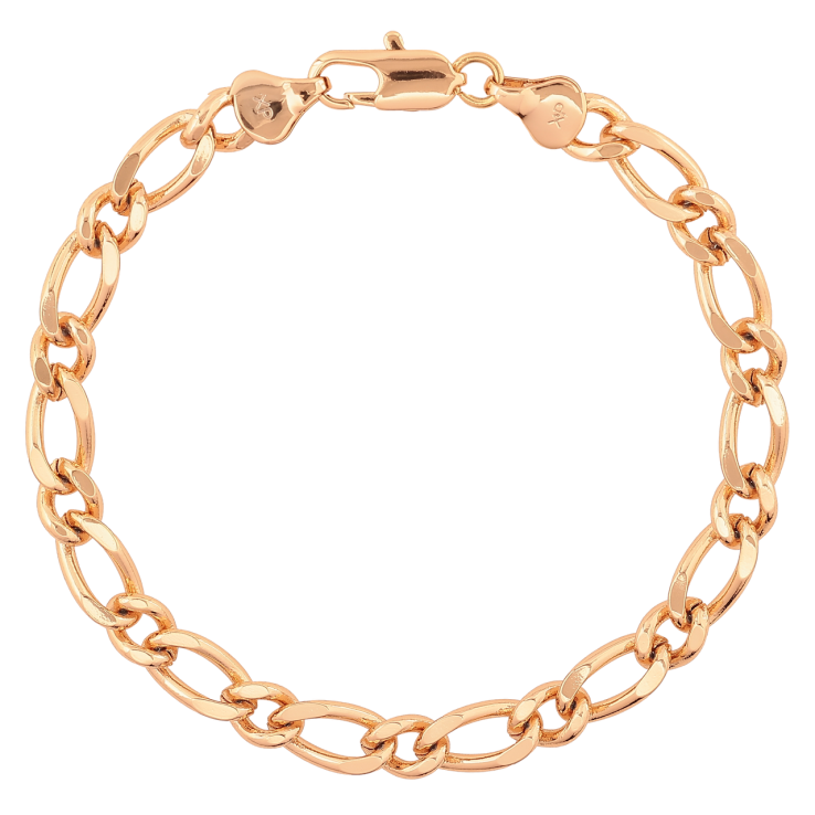 Браслет Xuping Позолота 18K «Ланцюжок Фантазійне плетіння» розмір 20см х 6-7мм фото №20 Браслет Xuping Позолота 18K «Ланцюжок Фантазійне плетіння» розмір 20см х 6-7мм фото №20