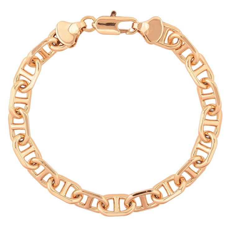 Браслет Xuping Позолота 18K «Ланцюжок плетіння Морський ланцюг» розмір 18.5см х 7мм фото №21 Браслет Xuping Позолота 18K «Ланцюжок плетіння Морський ланцюг» розмір 18.5см х 7мм фото №21