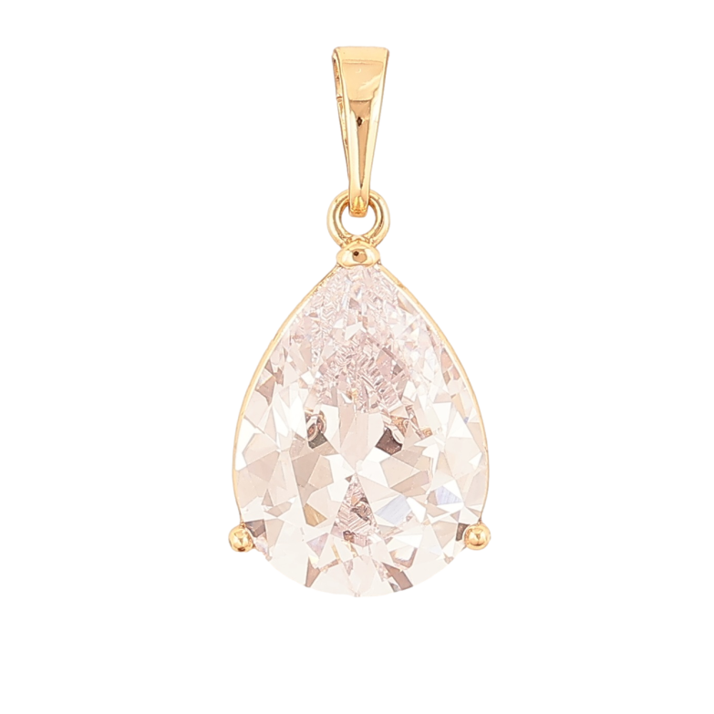 Кулон Xuping Позолота 18K «Кришталева крапля» для ланцюжка до 6мм фото №1