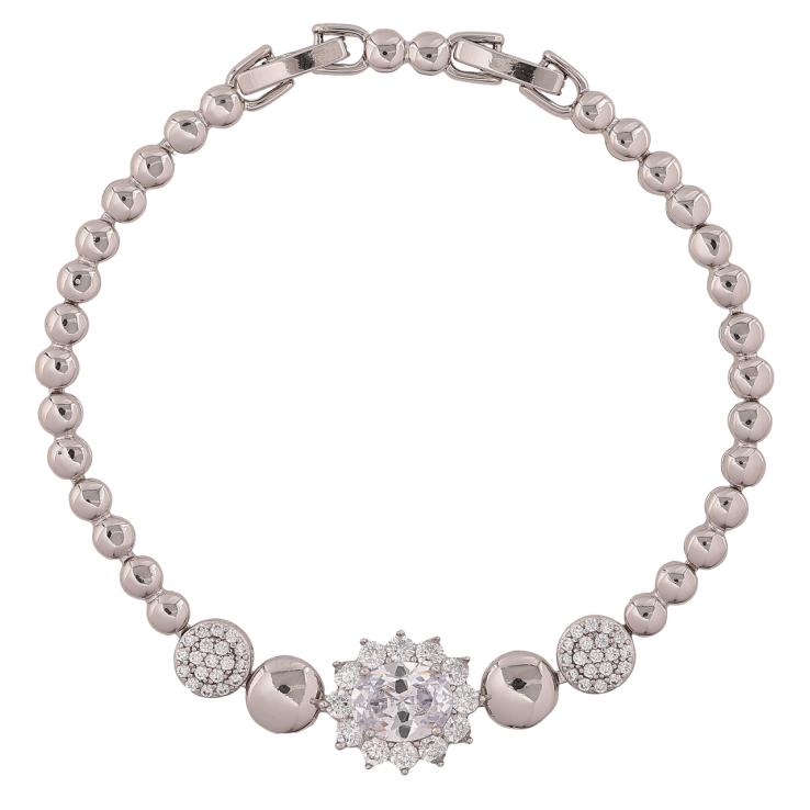 Браслет Xuping Родий Кристальный блеск длинна с доп. замком 17.5,19.5см х 4-12мм фото №10 Браслет Xuping Родий Кристальный блеск длинна с доп. замком 17.5,19.5см х 4-12мм фото №10